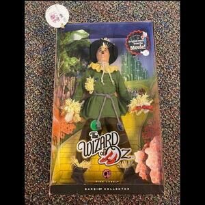 Pink label scare crow Barbie